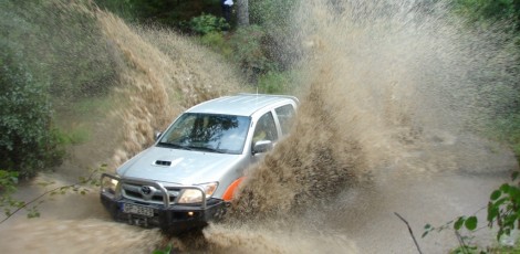 Water crossing | 4 x 4 Off Road | Day Activities | The Weekend In Vilnius