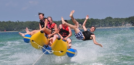 Banana boat ride | Banana Boat Ride | Day Activities | The Weekend In Vilnius