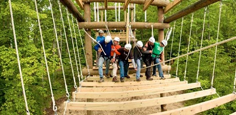 The Cource | High Ropes Course | Day Activities | The Weekend In Vilnius
