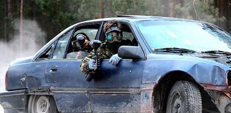 Game | Motorized Paintball | Day Activities | The Weekend In Vilnius