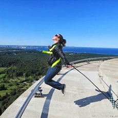 Conquer your fear | Rappelling In Tallinn | Day Activities | The Weekend In Vilnius